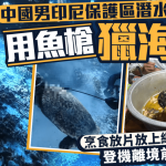 中国男印尼潜水猎海龟烹食惹众怒 登机离境前遭截|有片