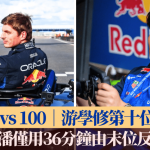 Max vs 100|游学修第十位完赛 韦斯塔潘仅用36分钟由末位反超登顶