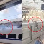 十一国庆|柳州站男客爬动车顶触电爆火花 昏迷坠月台送院抢救幸保命