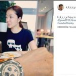 熊黛林素颜出镜与老公用餐 共度甜蜜二人世界