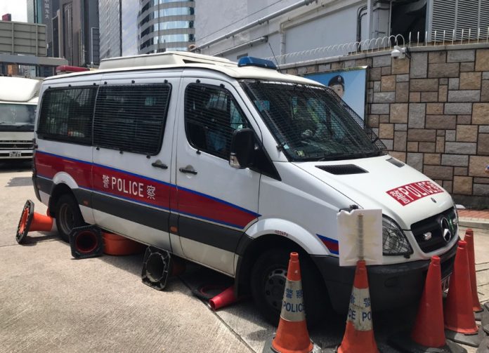 香港警车moc图片