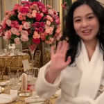 邱淑贞女儿出席巴黎名媛舞会 用流利国语录自我介绍