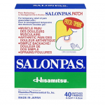 补货!肩颈镇痛神器日本撒隆巴斯膏药贴40片$5.31!