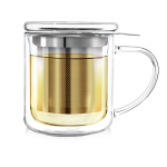 手慢無! Teabloom雙壁玻璃泡茶杯$16.95