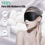 送人自留都合適! BeeVines可調節睡眠遮光真絲眼罩$13.99