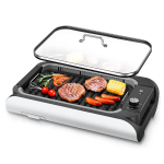 烤肉自由! HZHNS室內無煙帶蓋電子燒烤爐$89.99