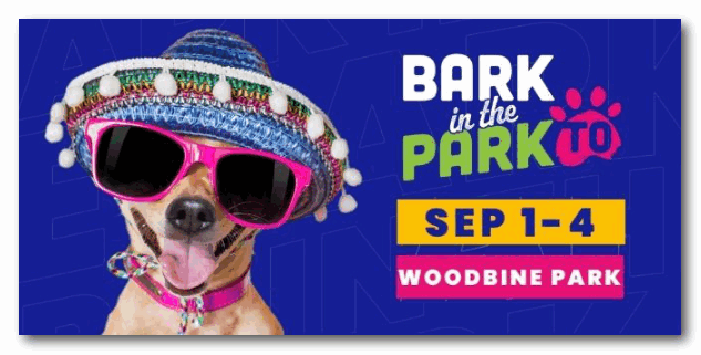 Bark in the Park TO, Woodbine Park, 1695 Queen St E, Toronto